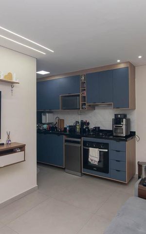 Casa à venda com 43m², 2 quartos e 1 vaga Casa à venda com 43m², 2 quartos e 1 vagaSala e Cozinha