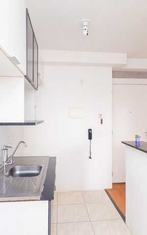 Apartamento para alugar com 50m², 2 quartos e 1 vagaCozinha e Área de Serviço