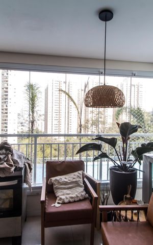 Apartamento para alugar com 55m², 2 quartos e sem vaga Apartamento para alugar com 55m², 2 quartos e sem vagaVaranda