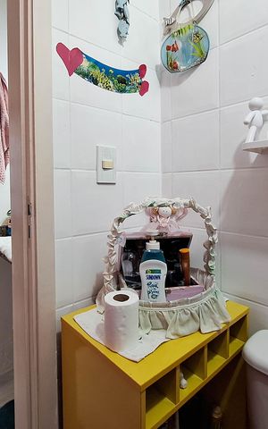 Apartamento à venda com 69m², 2 quartos e 1 vaga Apartamento à venda com 69m², 2 quartos e 1 vagaBanheiro 1