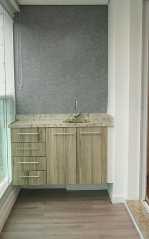 Apartamento para alugar com 45m², 1 quarto e 1 vagaVaranda
