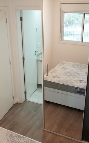 Apartamento para alugar com 45m², 1 quarto e 1 vagaSuíte