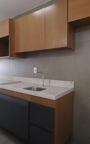 Apartamento para alugar com 78m², 2 quartos e 2 vagasCozinha