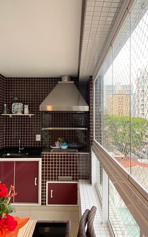 Apartamento à venda com 118m², 3 quartos e 3 vagas Apartamento à venda com 118m², 3 quartos e 3 vagasSala - Varanda