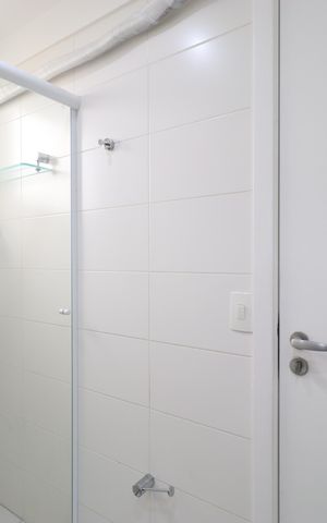 Apartamento à venda com 152m², 3 quartos e 3 vagasBanheiro da Suíte 1