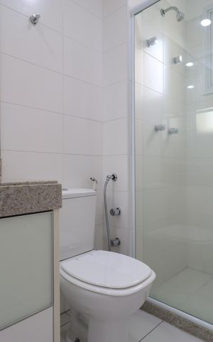 Apartamento à venda com 152m², 3 quartos e 3 vagasBanheiro da Suíte 1