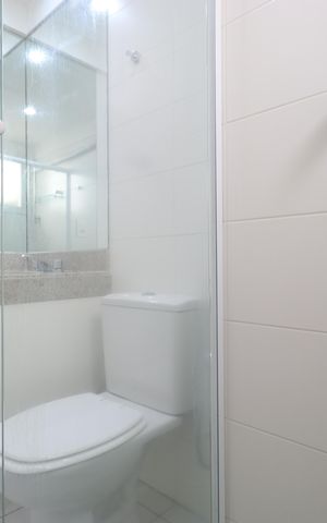 Apartamento à venda com 152m², 3 quartos e 3 vagasBanheiro da Suíte 1