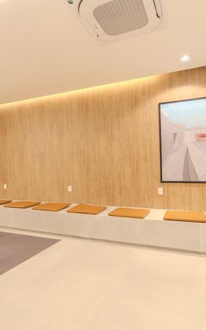 Studio para alugar com 25m², 1 quarto e sem vaga Studio para alugar com 25m², 1 quarto e sem vagaÁrea comum - Hall Social