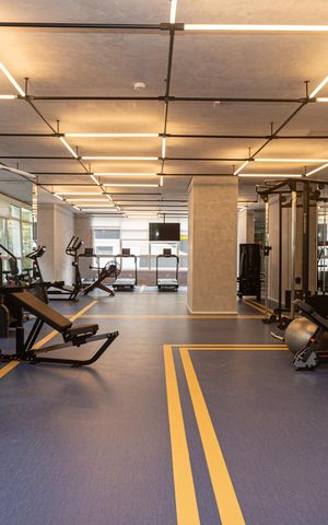 Studio para alugar com 25m², 1 quarto e sem vaga Studio para alugar com 25m², 1 quarto e sem vagaÁrea comum - Academia