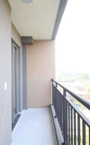 Studio à venda com 37m², 0 quarto e sem vagaVaranda