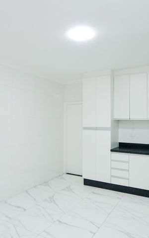Casa para alugar com 130m², 2 quartos e 2 vagasCozinha