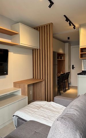 Apartamento para alugar com 33m², 1 quarto e sem vaga Apartamento para alugar com 33m², 1 quarto e sem vagaSala/Cozinha