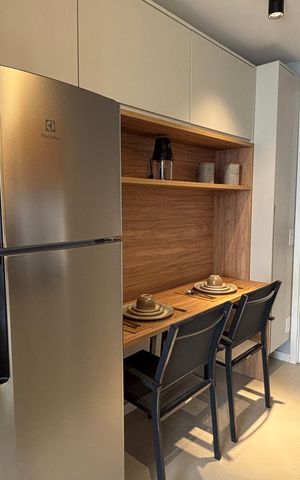 Apartamento para alugar com 33m², 1 quarto e sem vaga Apartamento para alugar com 33m², 1 quarto e sem vagaSala/Cozinha