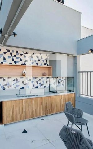 Apartamento para alugar com 33m², 1 quarto e sem vaga Apartamento para alugar com 33m², 1 quarto e sem vagaÁrea comum - Churrasqueira