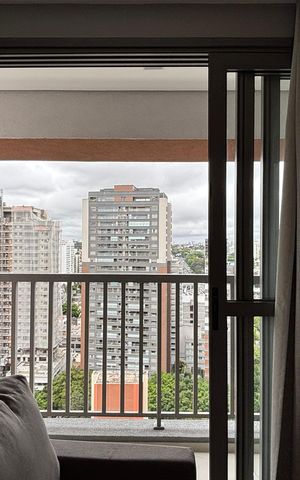 Apartamento para alugar com 33m², 1 quarto e sem vaga Apartamento para alugar com 33m², 1 quarto e sem vagaSacada