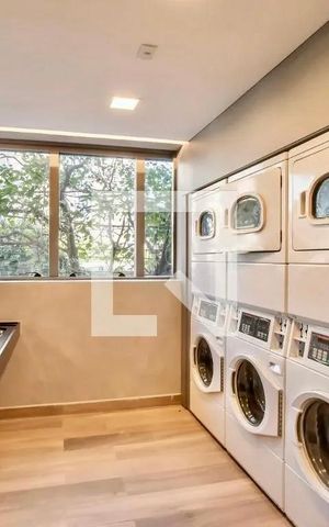 Apartamento para alugar com 33m², 1 quarto e sem vaga Apartamento para alugar com 33m², 1 quarto e sem vagaLavanderia