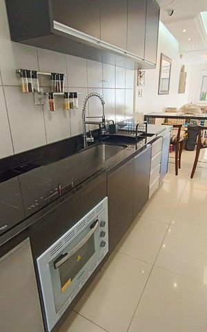Casa à venda com 135m², 2 quartos e 2 vagas Casa à venda com 135m², 2 quartos e 2 vagasCozinha