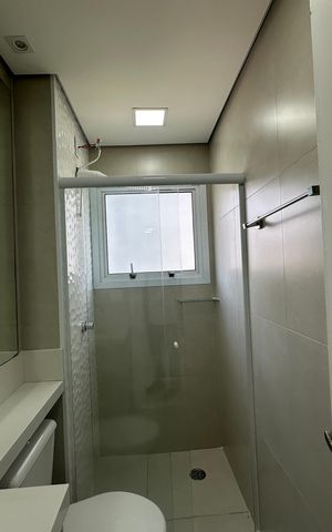 Apartamento para alugar com 55m², 2 quartos e 2 vagas Apartamento para alugar com 55m², 2 quartos e 2 vagasBanheiro Social