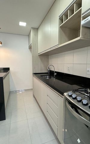 Apartamento para alugar com 55m², 2 quartos e 2 vagas Apartamento para alugar com 55m², 2 quartos e 2 vagasCozinha