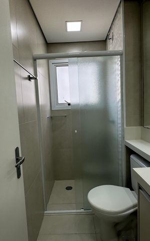 Apartamento para alugar com 55m², 2 quartos e 2 vagas Apartamento para alugar com 55m², 2 quartos e 2 vagasBanheiro Social