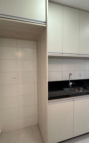 Apartamento para alugar com 55m², 2 quartos e 2 vagas Apartamento para alugar com 55m², 2 quartos e 2 vagasCozinha