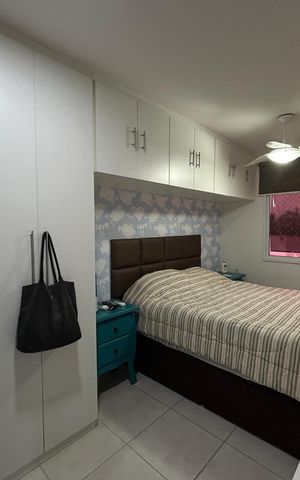 Apartamento à venda com 64m², 2 quartos e 1 vagaQuarto 1