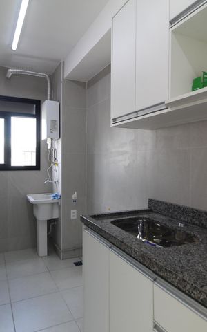 Apartamento para alugar com 45m², 2 quartos e 1 vagaCozinha e Área de Serviço
