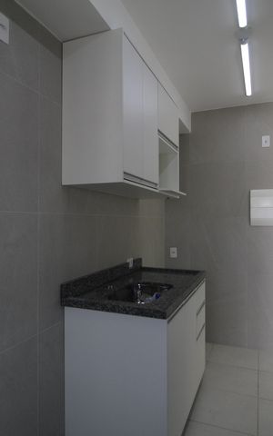 Apartamento para alugar com 45m², 2 quartos e 1 vagaCozinha e Área de Serviço