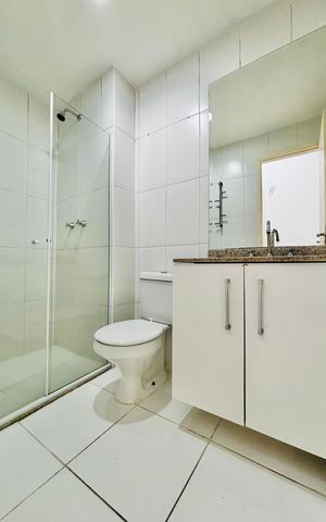 Apartamento para alugar com 65m², 2 quartos e 1 vaga Apartamento para alugar com 65m², 2 quartos e 1 vagaBanheiro