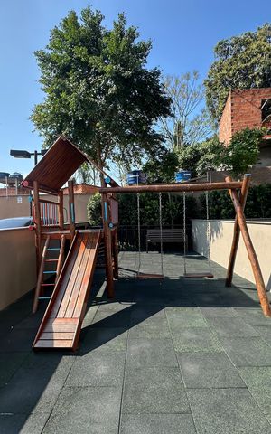 Apartamento à venda com 60m², 2 quartos e 1 vaga Apartamento à venda com 60m², 2 quartos e 1 vagaÁrea comum - Playground