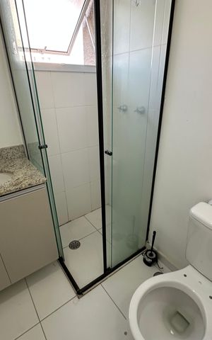 Apartamento à venda com 60m², 2 quartos e 1 vaga Apartamento à venda com 60m², 2 quartos e 1 vagaBanheiro da Suíte