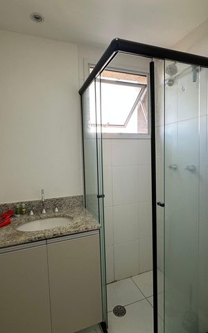 Apartamento à venda com 60m², 2 quartos e 1 vaga Apartamento à venda com 60m², 2 quartos e 1 vagaBanheiro da Suíte
