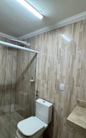 Casa para alugar com 500m², 2 quartos e 3 vagas Casa para alugar com 500m², 2 quartos e 3 vagasBanheiro da Suíte