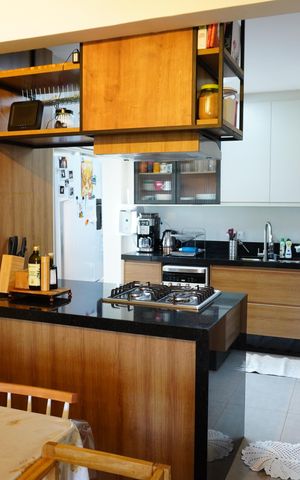 Apartamento à venda com 88m², 3 quartos e 1 vagaCozinha e Área de Serviço