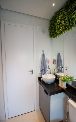 Apartamento para alugar com 52m², 2 quartos e 1 vaga Apartamento para alugar com 52m², 2 quartos e 1 vagaBanheiro