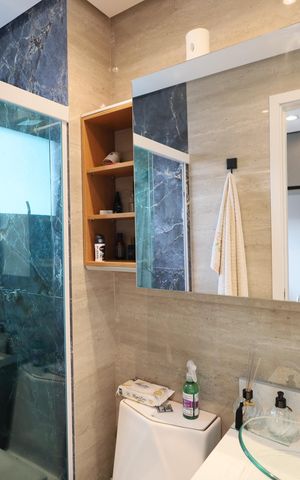Apartamento à venda com 69m², 2 quartos e 2 vagasBanheiro da Suíte 1