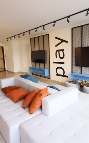 Apartamento à venda com 69m², 2 quartos e 2 vagasÁrea comum - Sala de jogos
