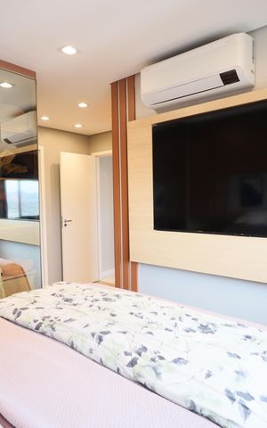 Apartamento à venda com 69m², 2 quartos e 2 vagasSuíte 2