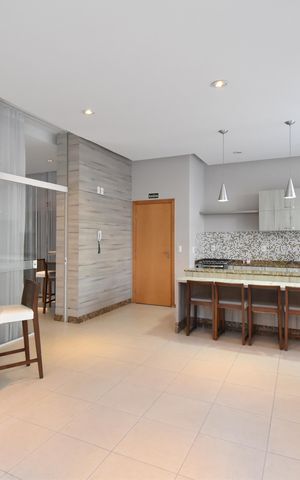 Apartamento para alugar com 52m², 1 quarto e sem vagaÁrea comum - Salão de festas