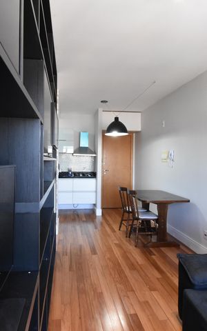 Apartamento para alugar com 52m², 1 quarto e sem vagaStudio