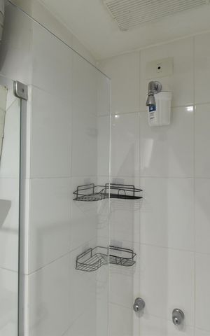 Apartamento para alugar com 52m², 1 quarto e sem vagaBanheiro do Studio