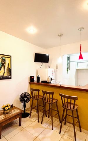 Apartamento para alugar com 37m², 1 quarto e sem vaga