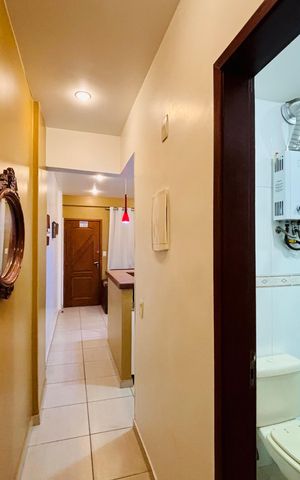 Apartamento para alugar com 37m², 1 quarto e sem vaga