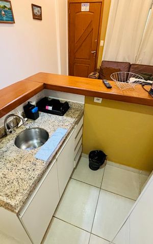 Apartamento para alugar com 37m², 1 quarto e sem vaga