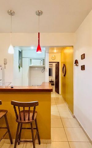 Apartamento para alugar com 37m², 1 quarto e sem vaga
