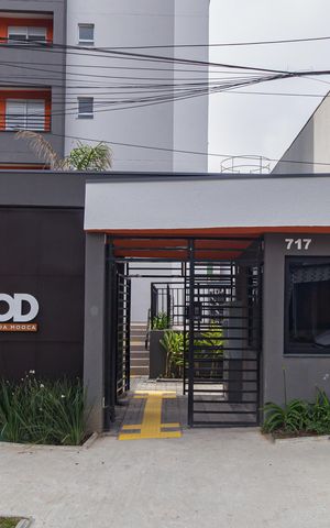 Apartamento para alugar com 36m², 2 quartos e sem vaga Apartamento para alugar com 36m², 2 quartos e sem vagaFachada
