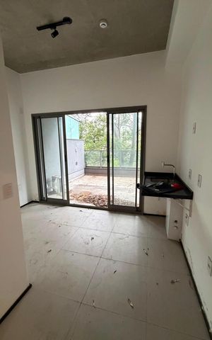 Studio à venda com 32m², 1 quarto e sem vagaSala/Quarto