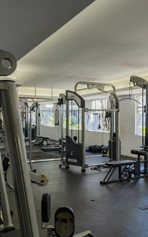 Apartamento para alugar com 119m², 2 quartos e 1 vaga Apartamento para alugar com 119m², 2 quartos e 1 vagaÁrea comum - Academia