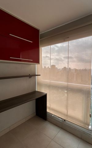 Apartamento à venda com 50m², 1 quarto e 1 vaga Apartamento à venda com 50m², 1 quarto e 1 vagaVaranda sala
