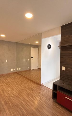 Apartamento à venda com 50m², 1 quarto e 1 vaga Apartamento à venda com 50m², 1 quarto e 1 vagaSala